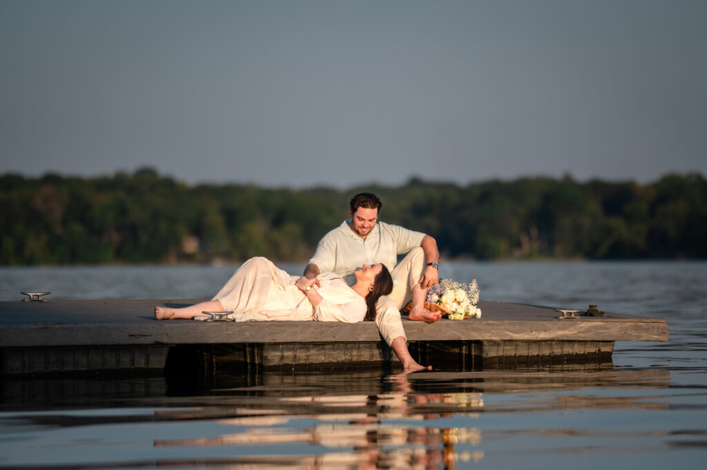 Old Hickory Lake Maternity Photo