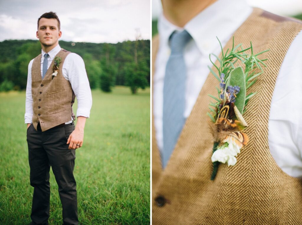 Justin wedding photo