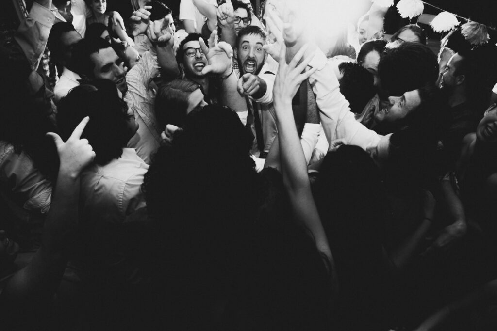 Anna Marie and Justin wedding party photo