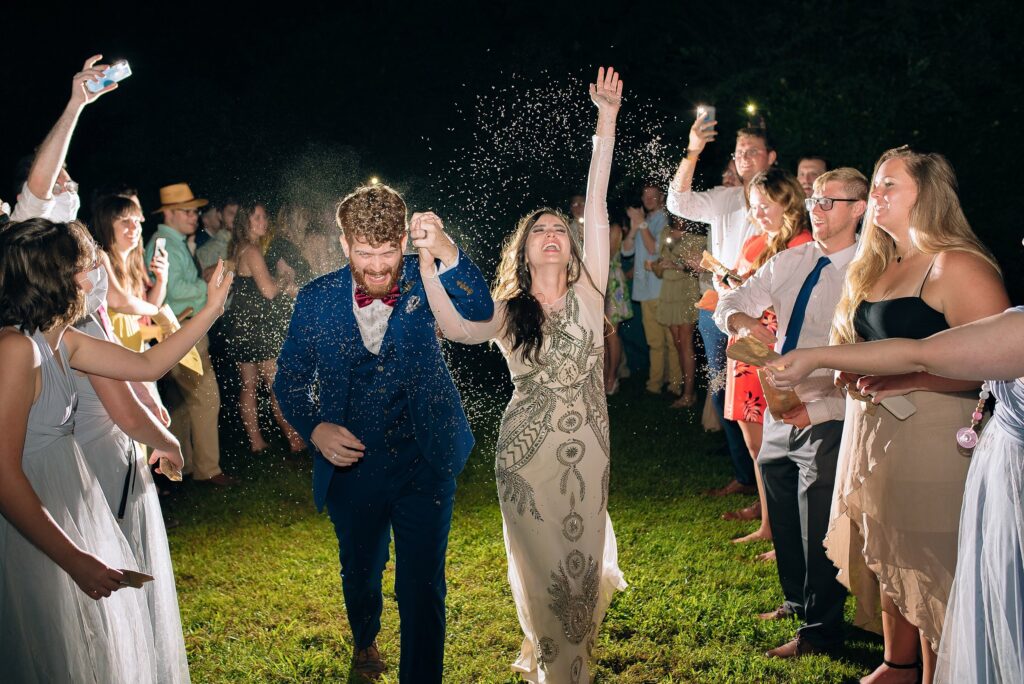 Annie & Brandon wedding party 