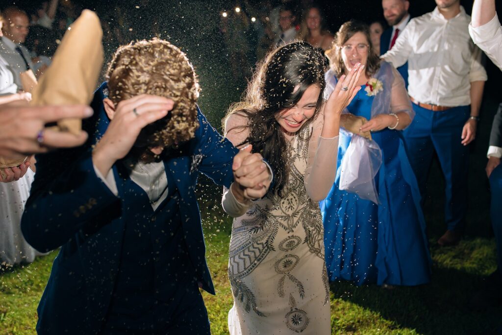 Annie & Brandon wedding party 