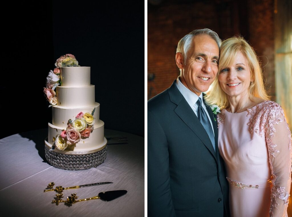 Alexis & Kyle Wedding Cake