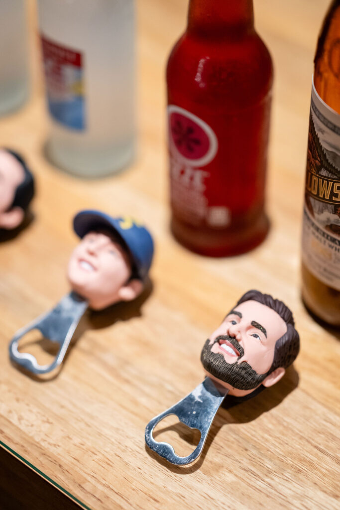 bottle opener with groom head