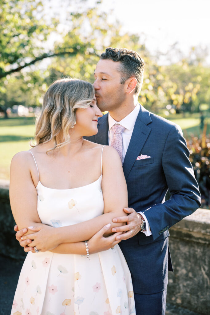 Fiona & Jon Centennial Park Engagement Photo