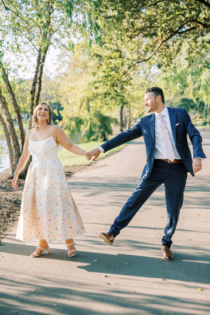 Fiona & Jon Centennial Park Engagement Photography