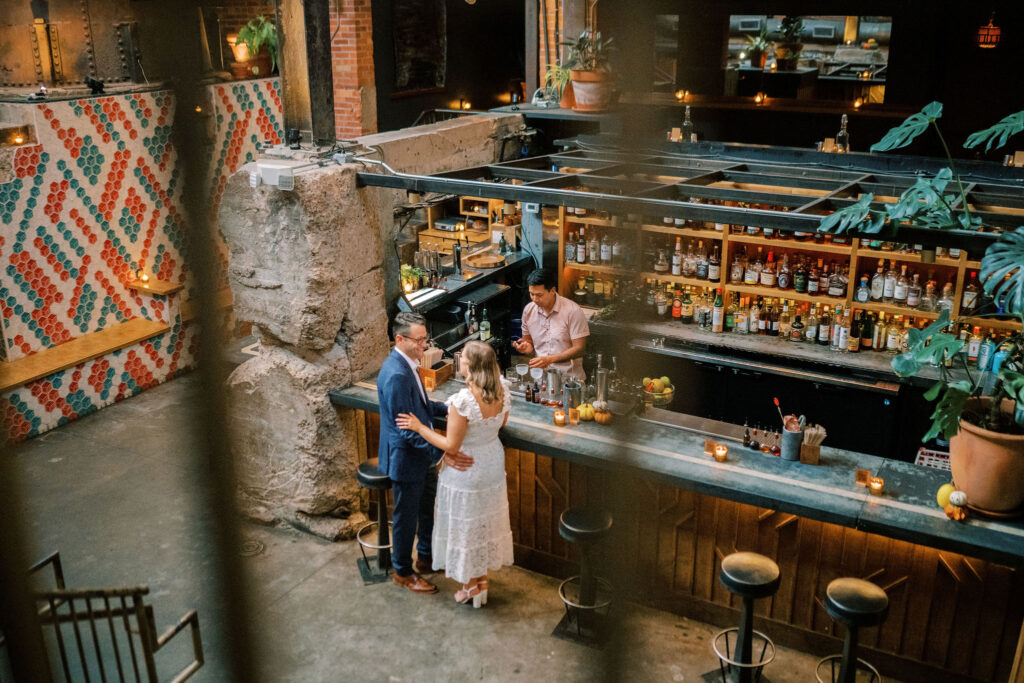 Fiona & Jon Engagement Photography Old Glory Bar