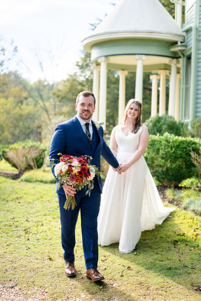 Lesleigh & Luke wedding Yarborough Mill