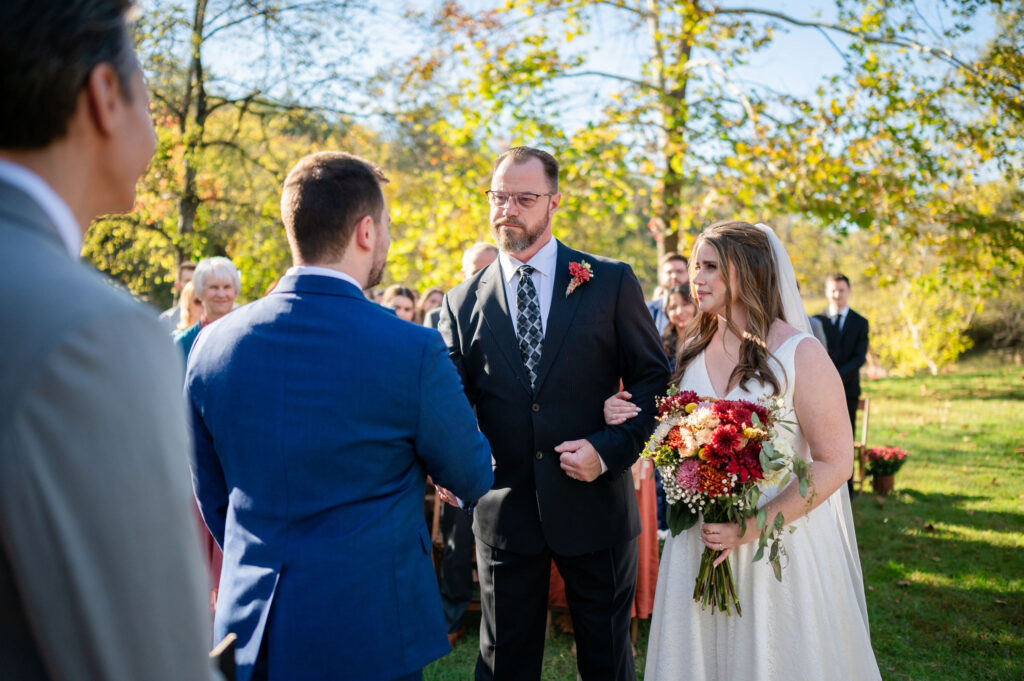 Lesleigh & Luke wedding Yarborough Mill