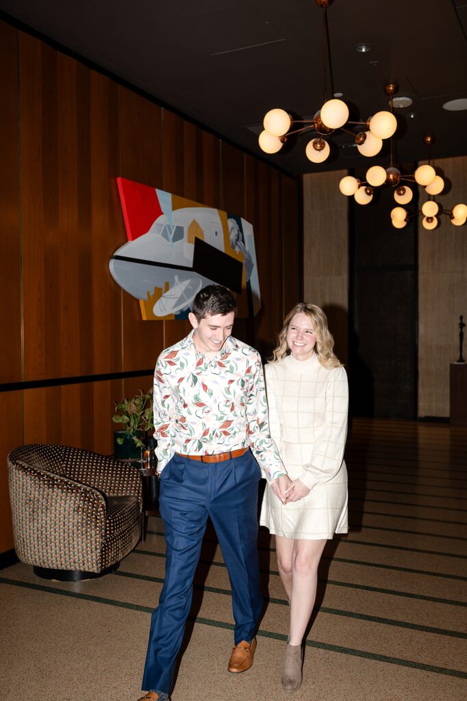 Rebecca and Tom engagement