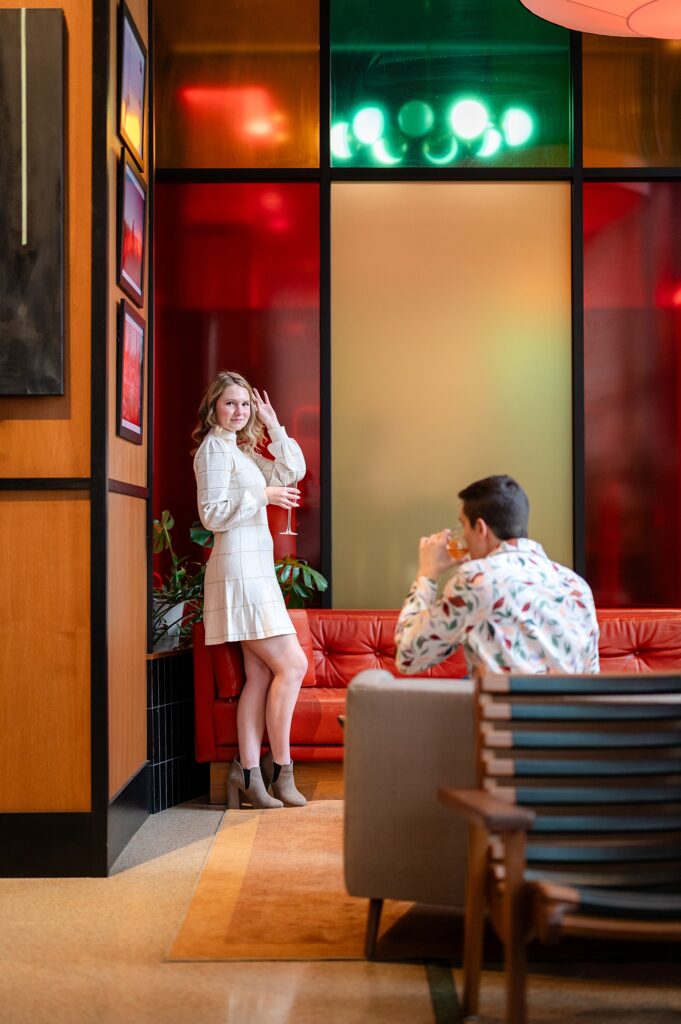 Rebecca and Tom engagement party