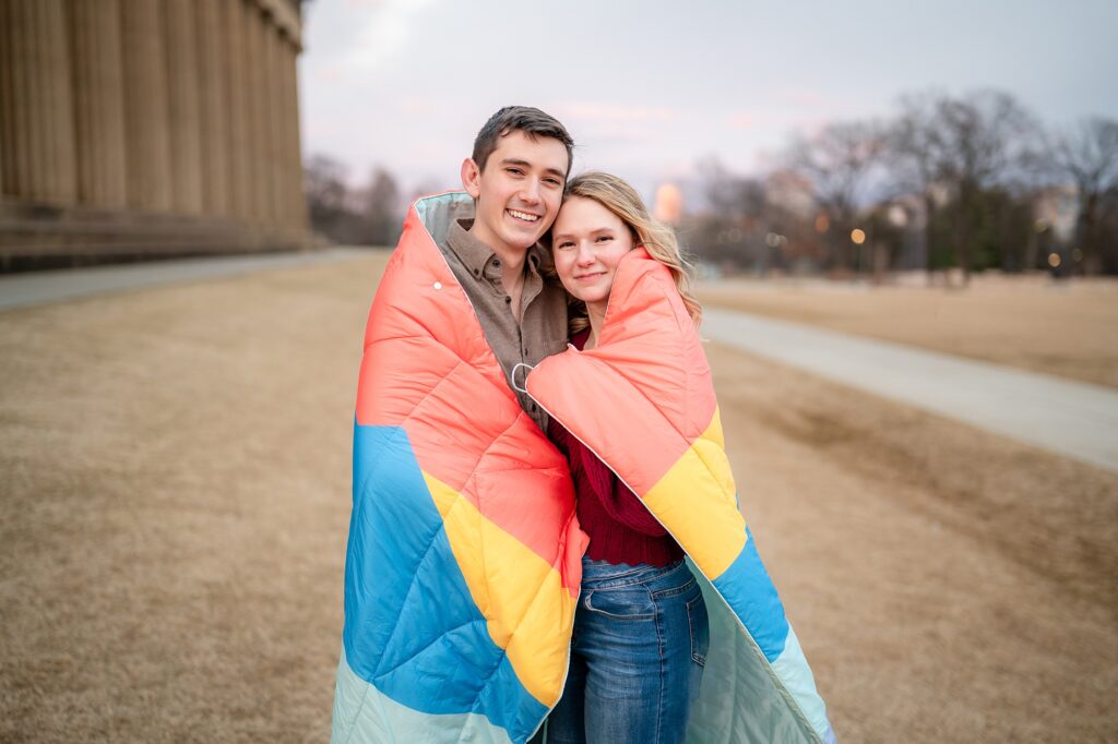 Rebecca and Tom engagement photo
