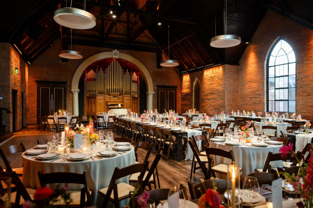 Shannon & Adam wedding party venue