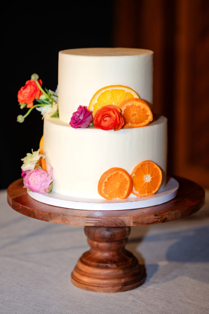 Shannon & Adam wedding cake