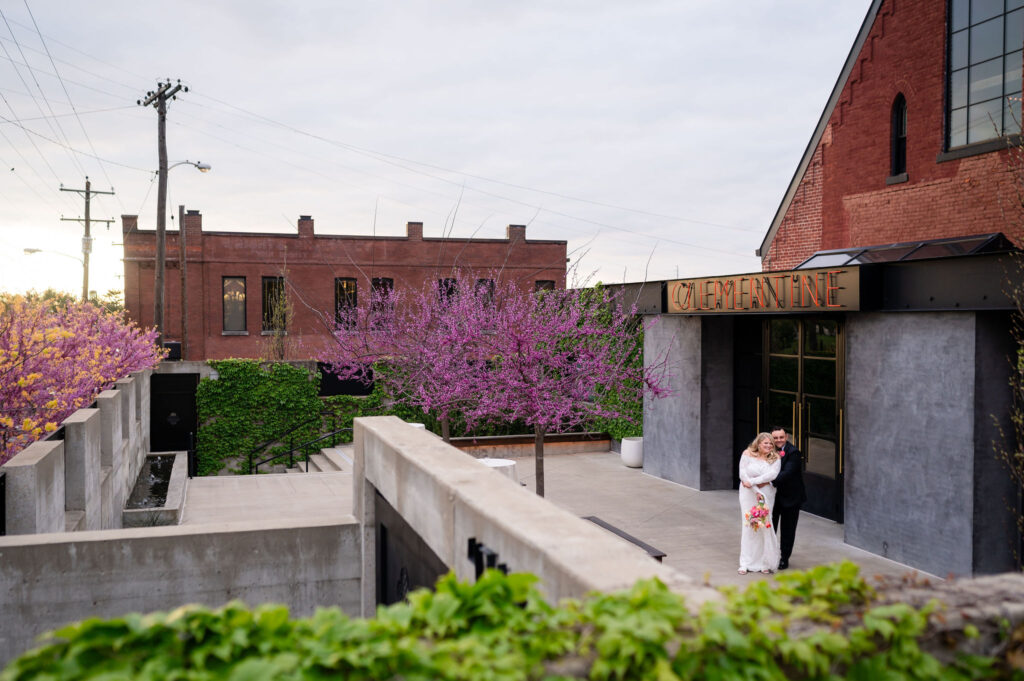 Shannon & Adam wedding shoot Clementine Hall